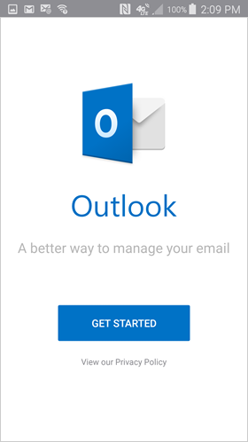 start setting up your Office 365 email for Outlook